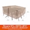 Modern Leisure Monterey Rect/Oval Patio Table & Chair Set Cover, 1 in. L x 7 in. W x 35 in. H, Beige 2946 - alternate 4